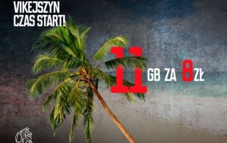 Mobile Vikings - 11 GB za 8 zł na wakacje