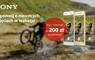 Sony Xperia X z premią finansową 200 zł