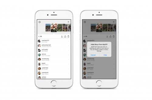 Instagram Stories - Hide Story From