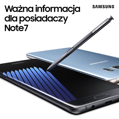 Samsung - Wymiana Note7