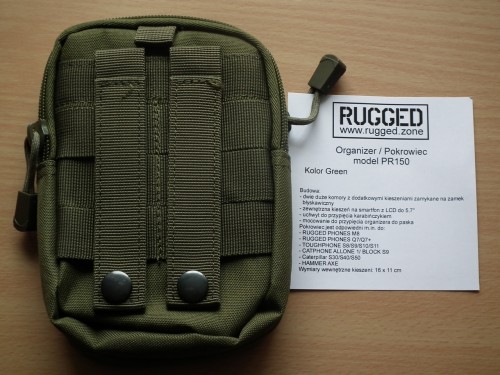 Organizer na smartfon, power bank itd RUGGED model PR150