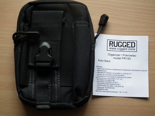 Organizer na smartfon, power bank itd RUGGED model PR150