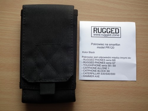 Pokrowiec na smartfon RUGGED model PR120
