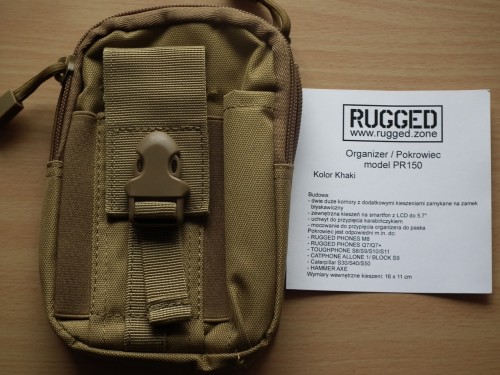 Organizer na smartfon, power bank itd RUGGED model PR150