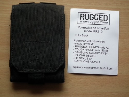 Pokrowiec na smartfon RUGGED model PR120