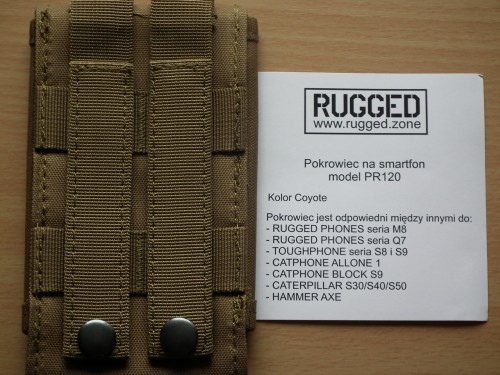 Pokrowiec na smartfon RUGGED model PR120