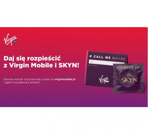 Virgin Mobile - prezerwatywy SKYN