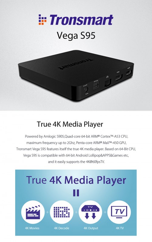 Tronsmart Vega S95 Pro