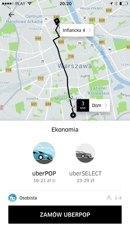 Uber - dokąd jedziemy?