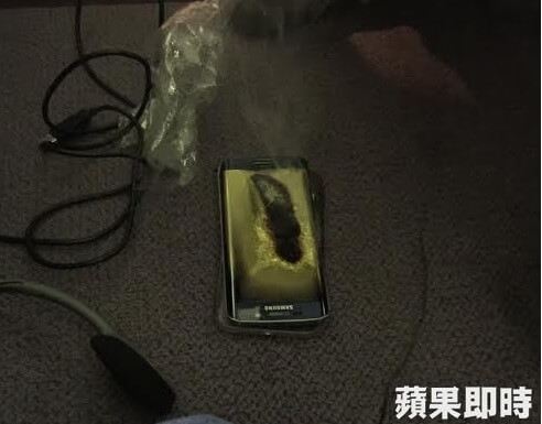 Samsung Galaxy S6 zapalił się na pokładzie samolotu