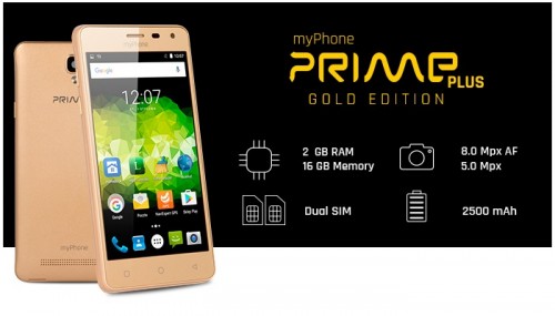 myPhone Prime Plus Gold Edition