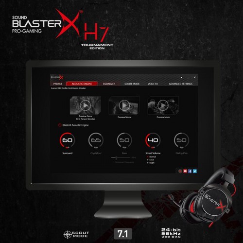 Creative Sound BlasterX H7