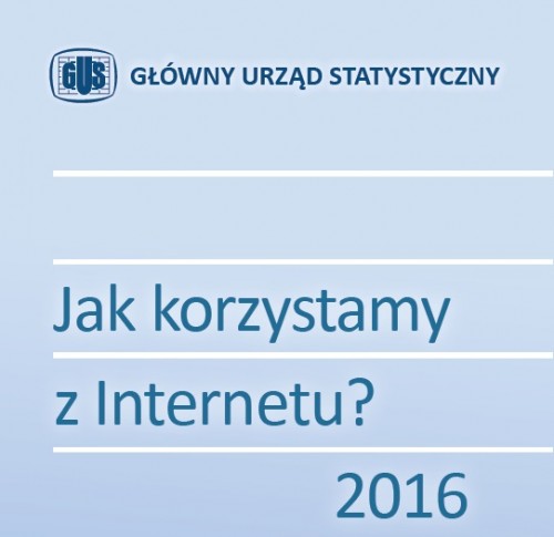 GUS - jak korzystamy z Internetu?