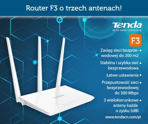 Tenda F3