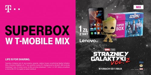 MIX T-Mobile - Strażnicy Galaktyki