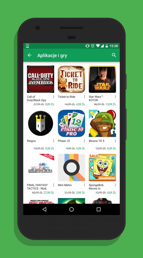 Google Play - 80 proc.