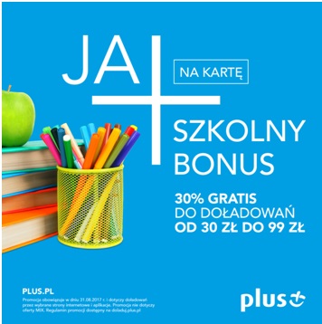 Plus - Szkolny Bonus