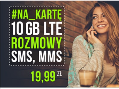 lajt mobile na kartę - 19,99 zł
