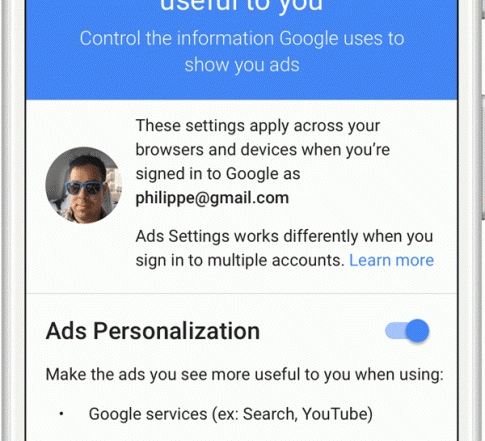 AdSettings ReminderAds