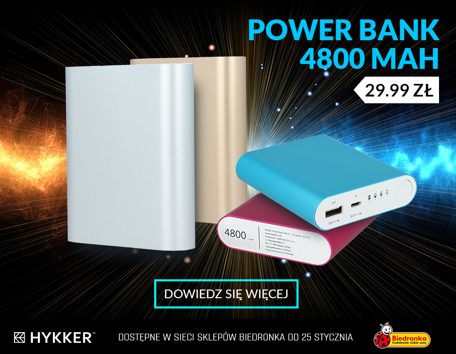 Power Bank 4800 Hykker