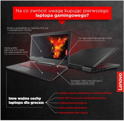 Lenovo - laptop dla graczy