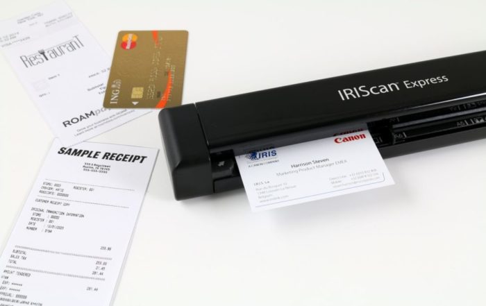 IRIScan Express 4 Business Card Receipt creditCard