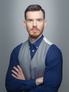 Michał Sterniński, Product Development Manager z firmy Konica Minolta Business Solutions Polska