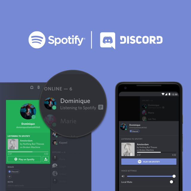 Spotify dostępne na Discord