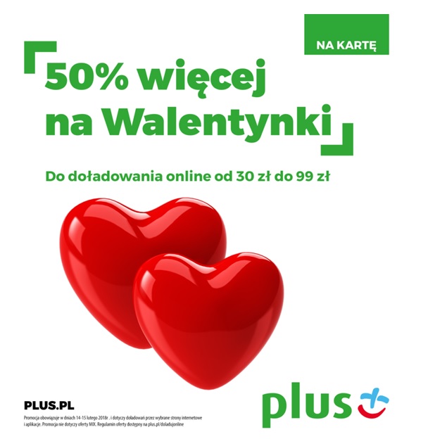 plus walentynki