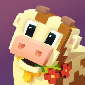 Blocky Farm Cow