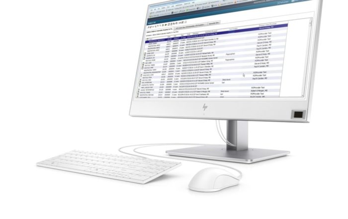 HP EliteOne 800 G4 23.8 Healthcare Edition AiO FrontLeft EMR