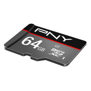 PNY Turbo MicroSD U3 64GB C 2017 left