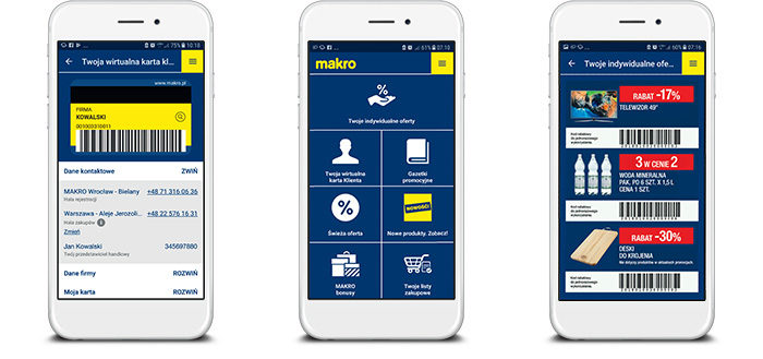 Aplikacja mobilna MAKRO