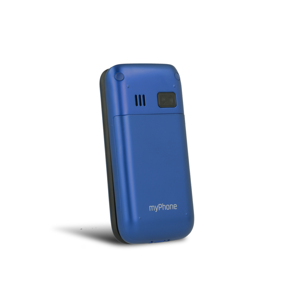 myphone FLIP 4 niebieski zamkniety ukos