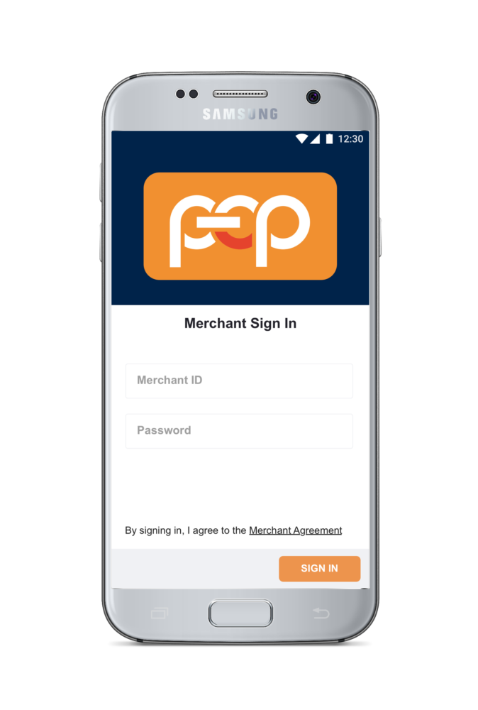 Enter Credentials GS7