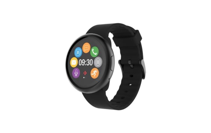 ZeRound2 Black Silicon Side View Watchface