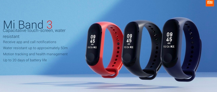 Mi Band 3 z NFC