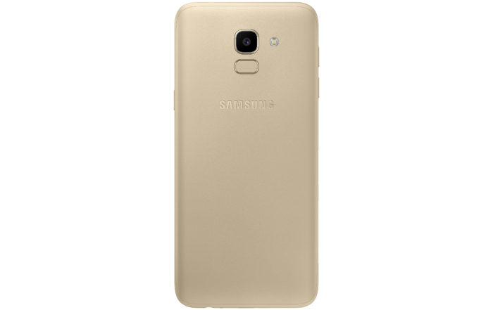 galaxy j6 back gold