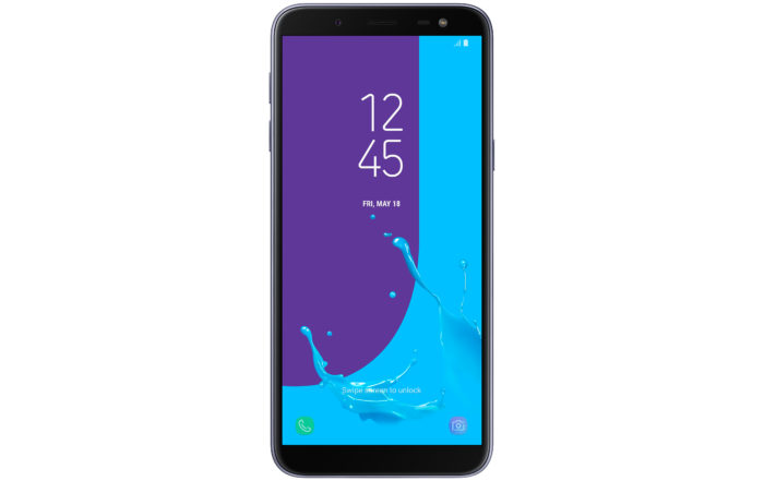 galaxy j6 front lavendar