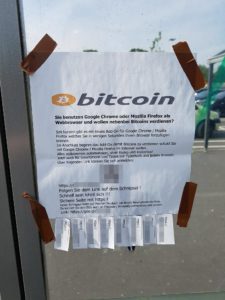 Kopanie Bitcoinów na parkingu