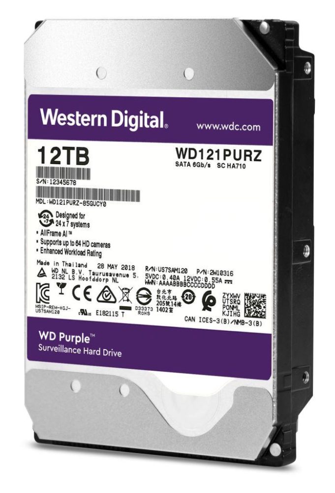 WD Purple 12TB