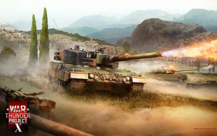 WarThunder leopard 2a4 com