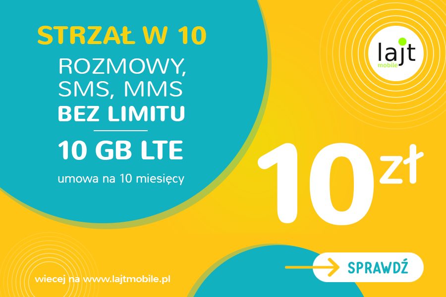 lajt mobile  Strzał w 10