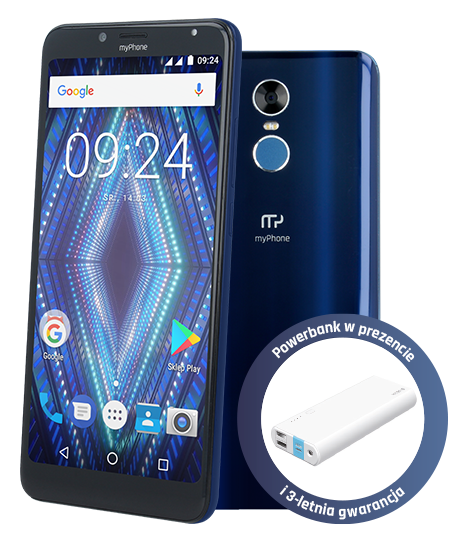 myPhone Prime 18x9 powerbank
