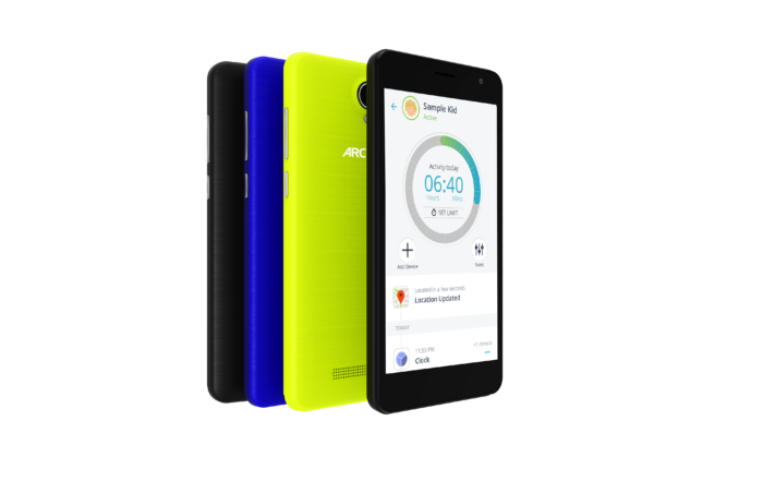 ARCHOS Access 50 Color 3G multi 3 qustodio