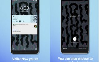 Google Clock Spotify