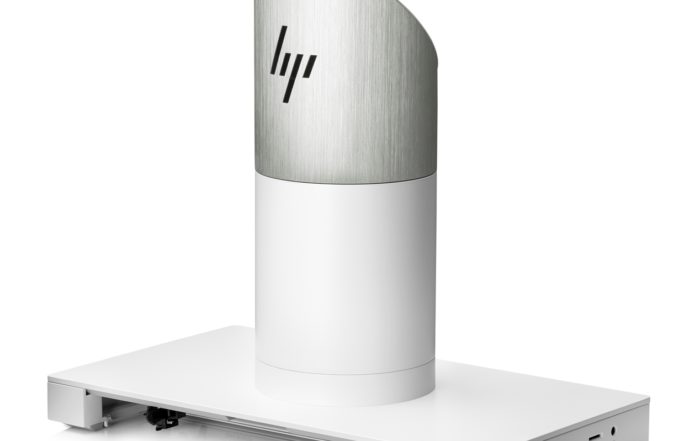 HP Engage Go Dock white rear left