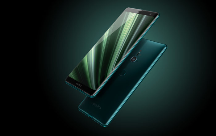 XperiaXZ3 green key2