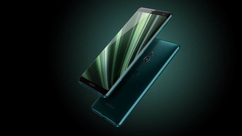 XperiaXZ3 green key2 