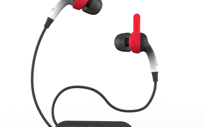 feature tile sound hub plugz red black